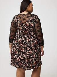 Mini Cutout Back Dress