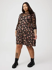 Mini Cutout Back Dress