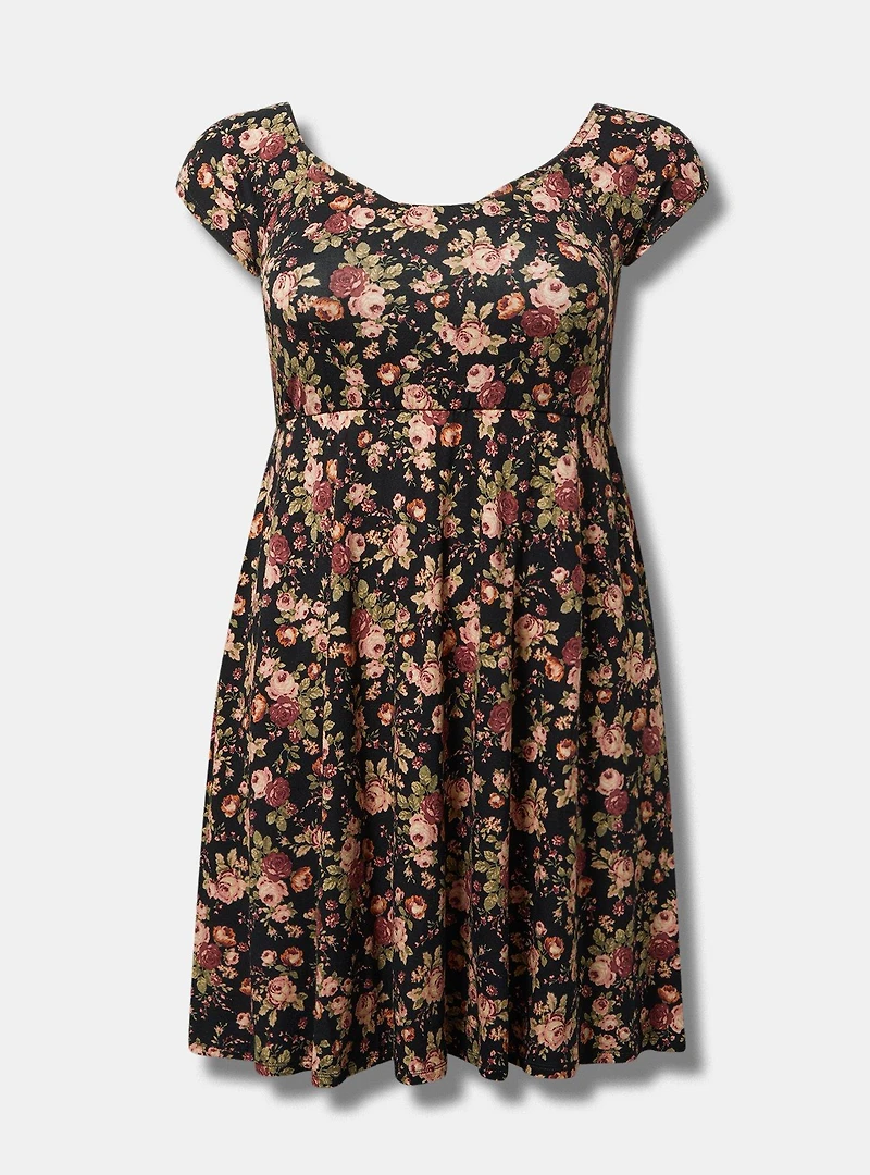 Mini Cutout Back Dress