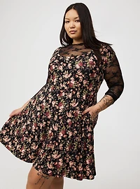 Mini Cutout Back Dress
