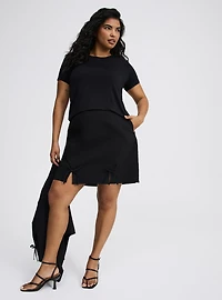 Mini Bengaline Bow Skirt