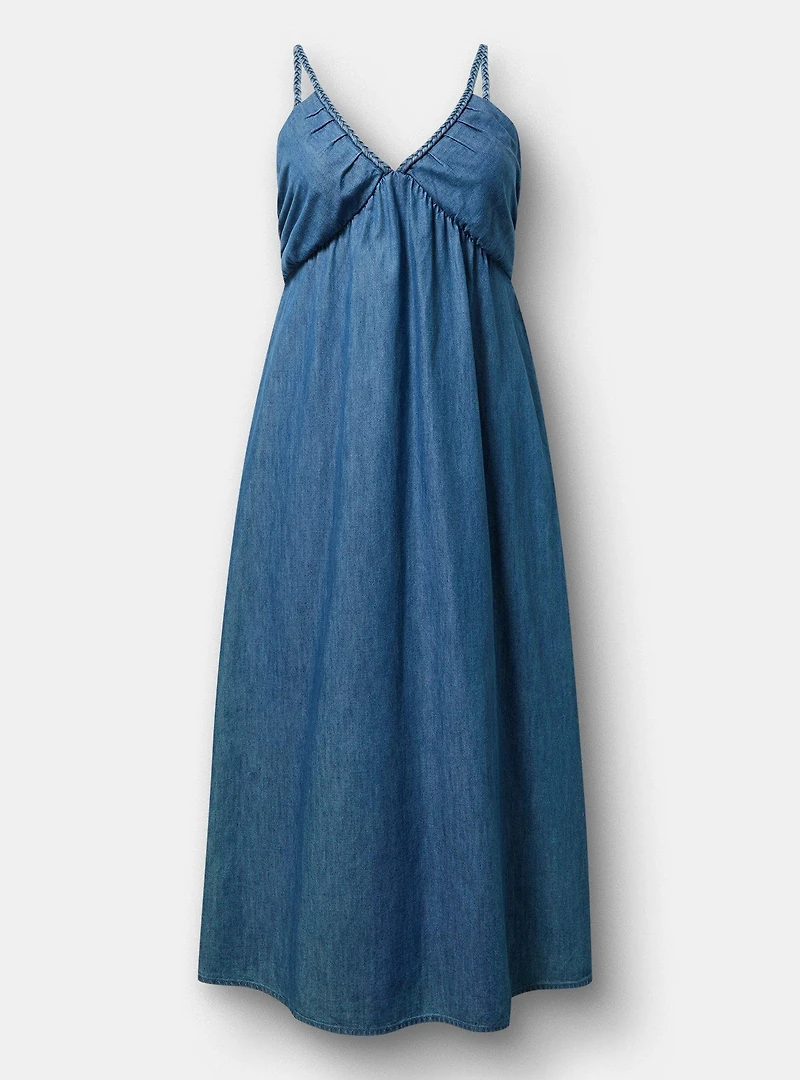 Denim Maxi Dress