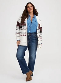 Luxe Cozy Boyfriend Cardigan