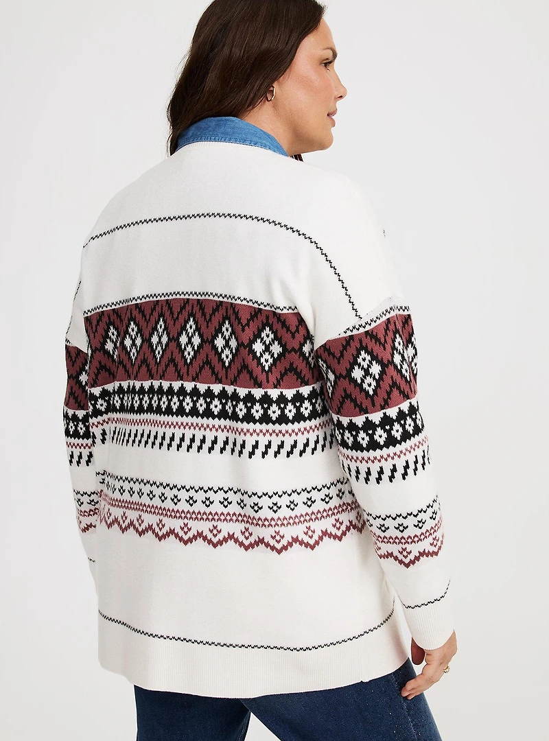 Luxe Cozy Boyfriend Cardigan