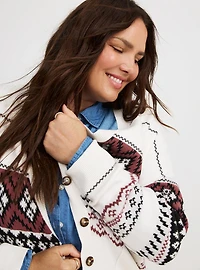 Luxe Cozy Boyfriend Cardigan