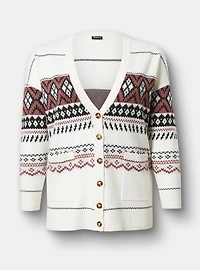 Luxe Cozy Boyfriend Cardigan