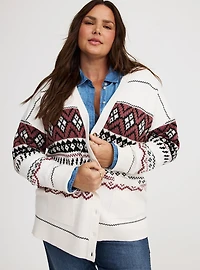 Luxe Cozy Boyfriend Cardigan
