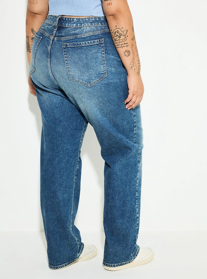 LoveSick High-Rise 90s Straight Jean