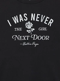 Bettie Page Classic Cotton Crew Tee