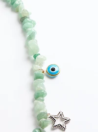 Stone Charm Necklace