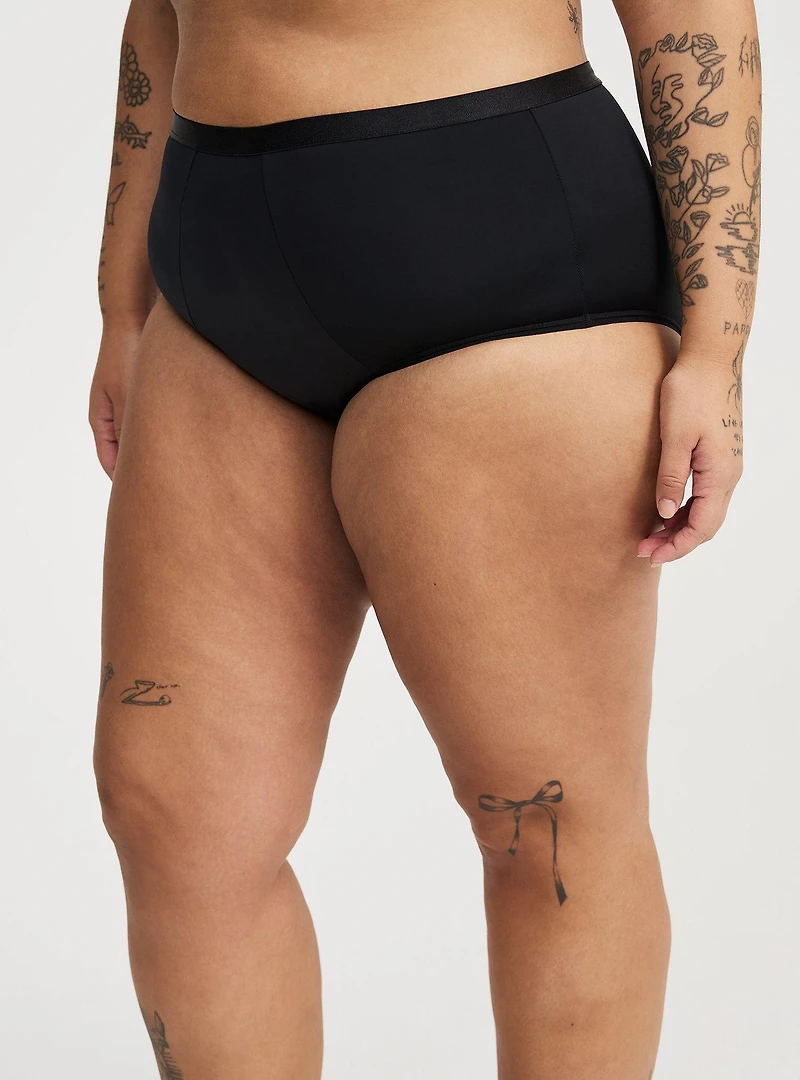 Leakproof Second Skin High-Rise Brief Panty