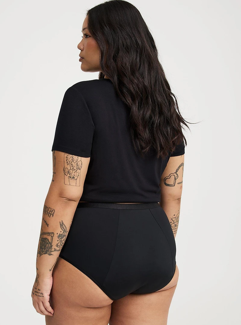 Leakproof Second Skin High-Rise Brief Panty