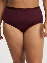 Leakproof Second Skin High-Rise Brief Panty
