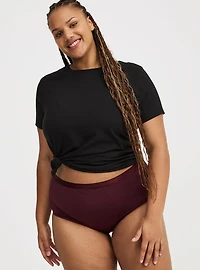 Leakproof Second Skin High-Rise Brief Panty