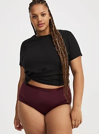 Leakproof Second Skin High-Rise Brief Panty