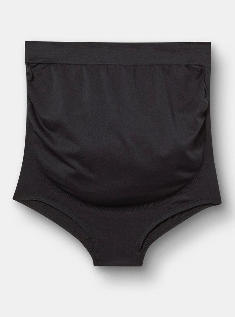 Seamless High-Rise Maternity Brief Panty