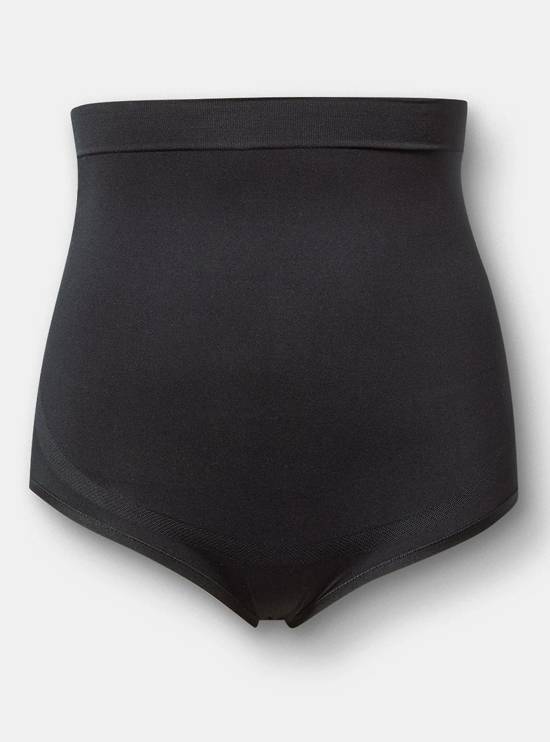 Seamless High-Rise Maternity Brief Panty