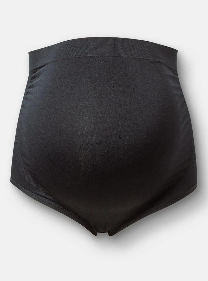 Seamless High-Rise Maternity Brief Panty