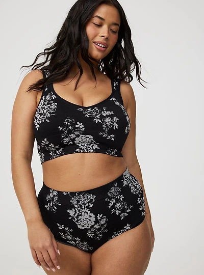 Seamless High-Rise Brief Panty