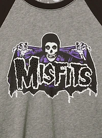 Misfits Cotton Jersey Raglan Tee