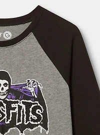 Misfits Cotton Jersey Raglan Tee