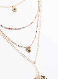 Beaded Layered Necklace
