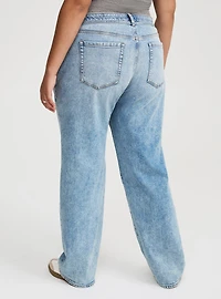 High-Rise Baggy Tie-Waist Jean
