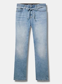 High-Rise Baggy Tie-Waist Jean