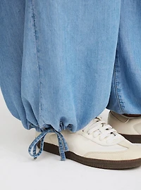 Slouchy Balloon Lightweight Denim Jean