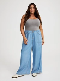 Slouchy Balloon Lightweight Denim Jean