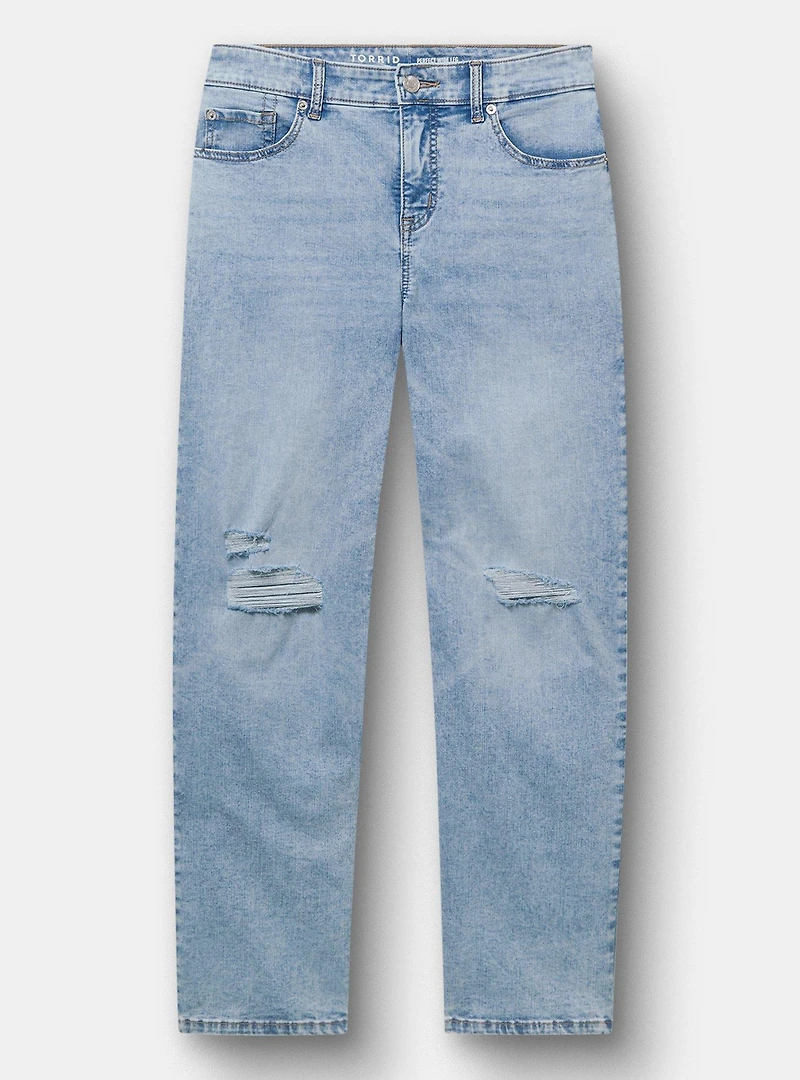 Perfect Wide-Leg Mid-Rise Jean