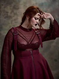Nightfall Mock Neck Top