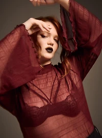 Nightfall Mock Neck Top