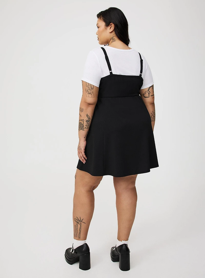 Mini Bow-Strap Dress