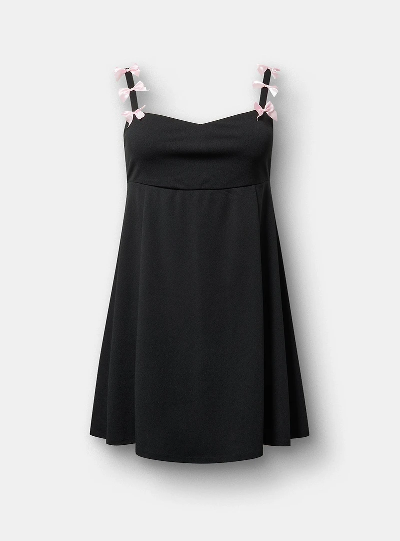 Mini Bow-Strap Dress