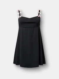 Mini Bow-Strap Dress