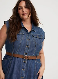 Denim Trucker Dress