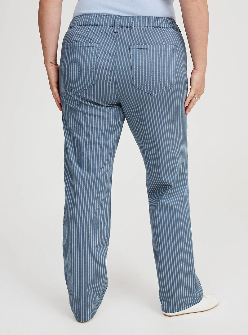 Weekend Mid-Rise Straight Pant
