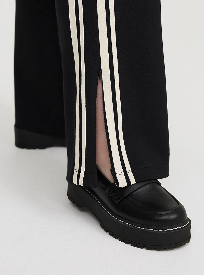 High-Rise Pull-On Track Pant