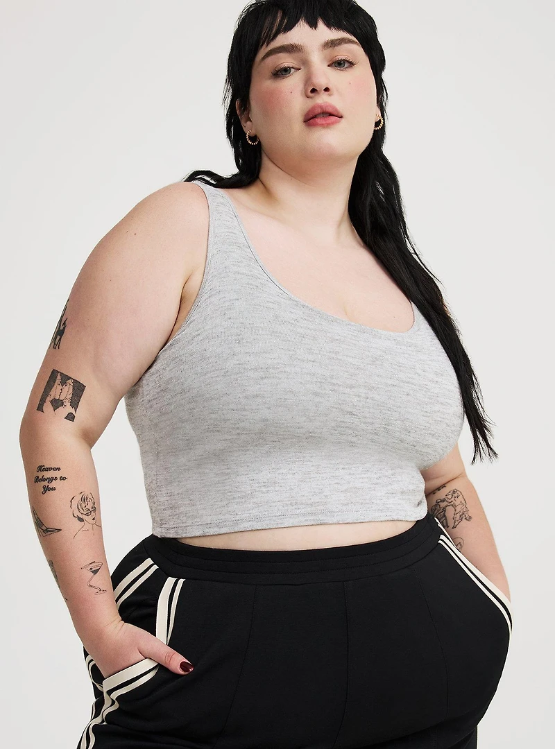 High-Rise Pull-On Track Pant