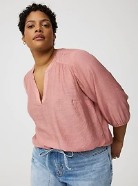 Harper 3/4 Blouson Sleeve Top