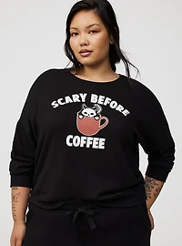 Super Soft Plush Relaxed Lounge Pullover