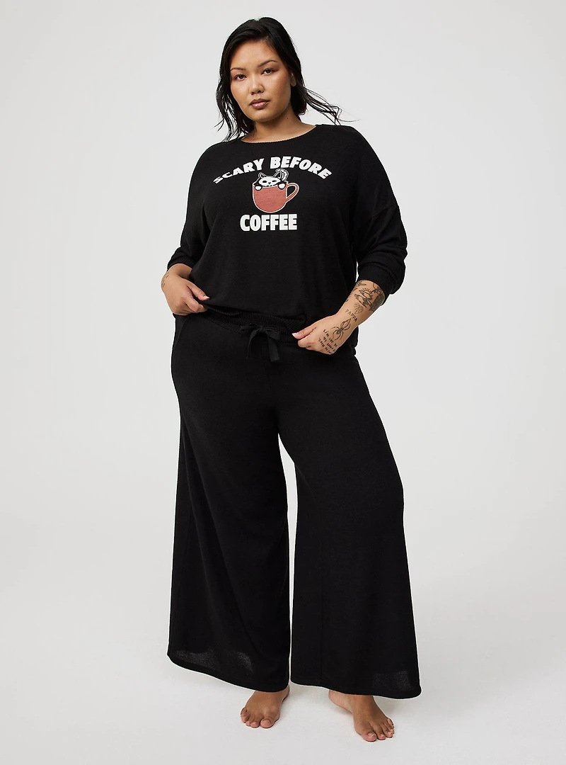 Super Soft Plush Relaxed Lounge Pullover