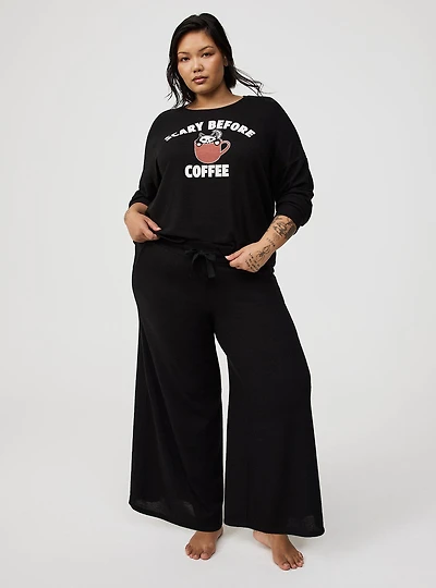 Super Soft Plush Relaxed Lounge Pullover