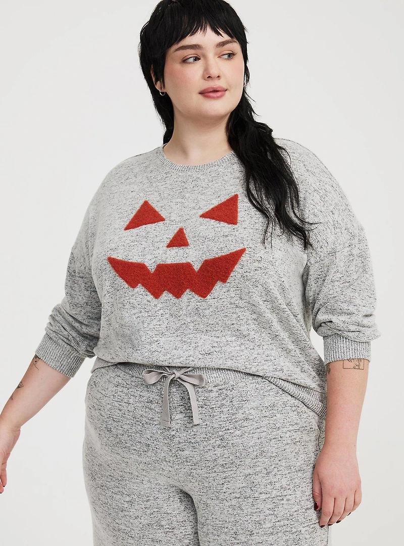 Super Soft Plush Relaxed Lounge Pullover