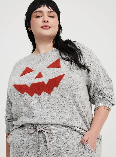 Super Soft Plush Relaxed Lounge Pullover