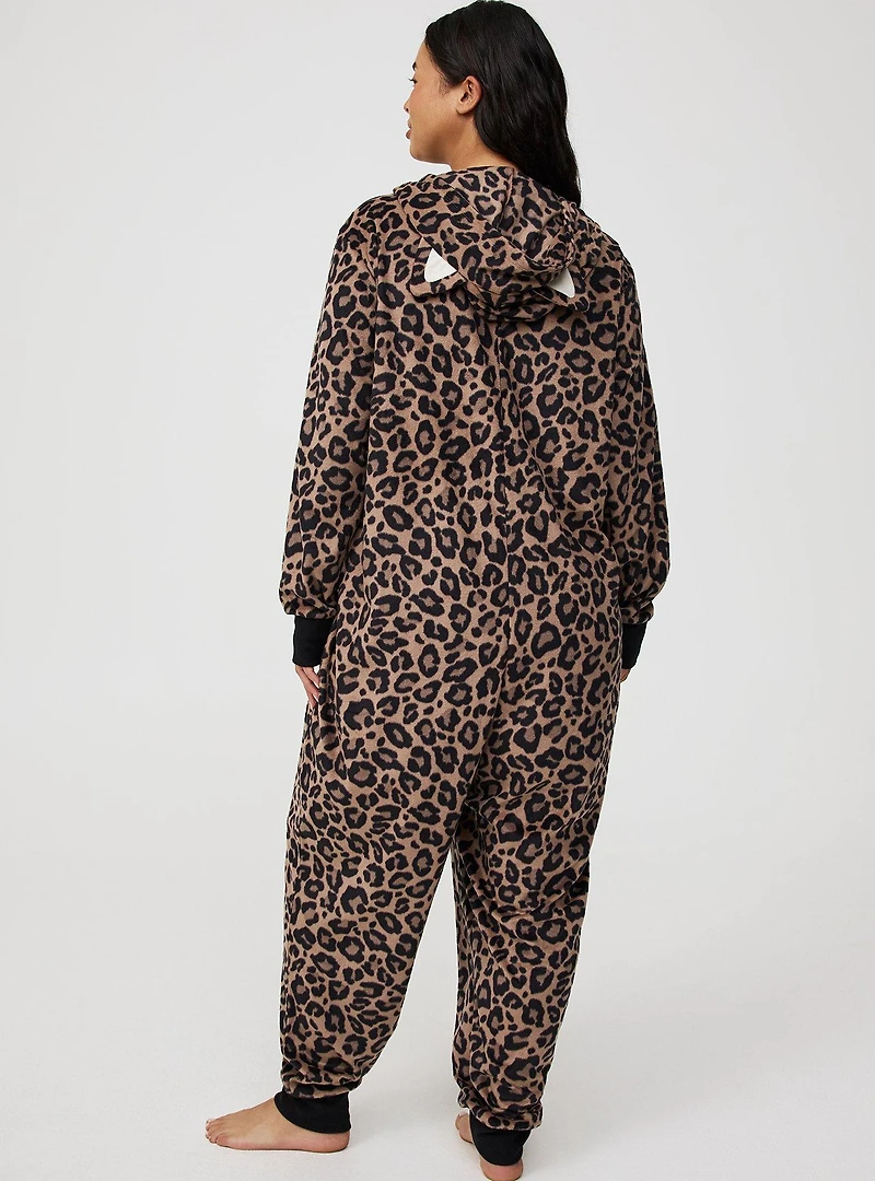 Leopard Lounge Onesie