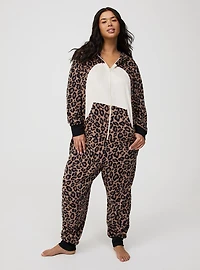 Leopard Lounge Onesie
