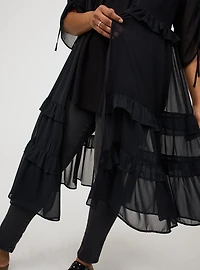 Tiered Maxi Kimono