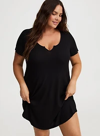 Waffle Sleep Tee Dress